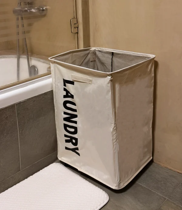 Cesto Laundry Arizona crema haus up