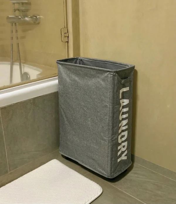 Cesto Laundry California gris haus up