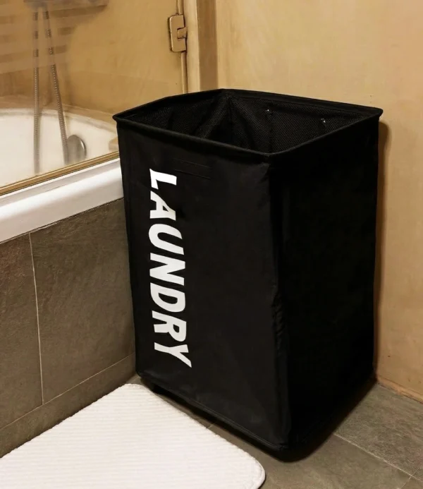 Cesto Laundry Arizona negro haus up