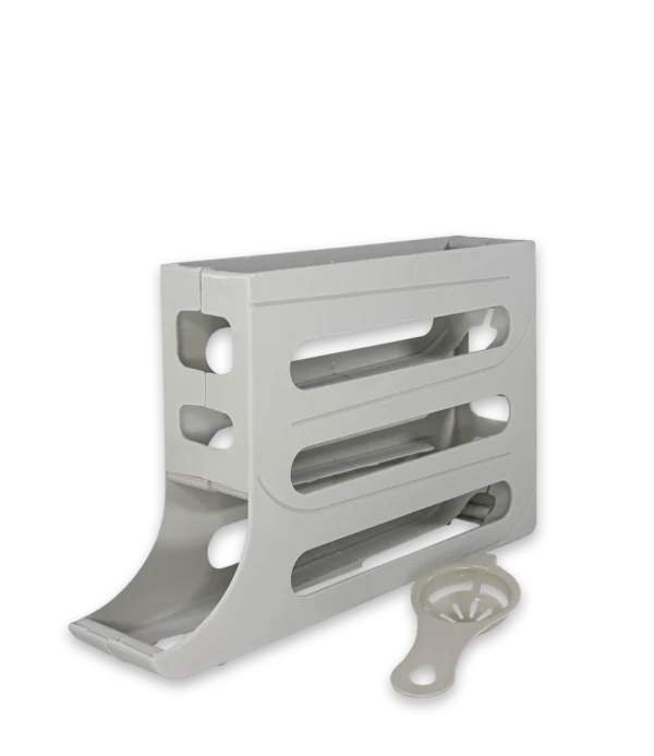 Huevera dispensadora de huevos blanco