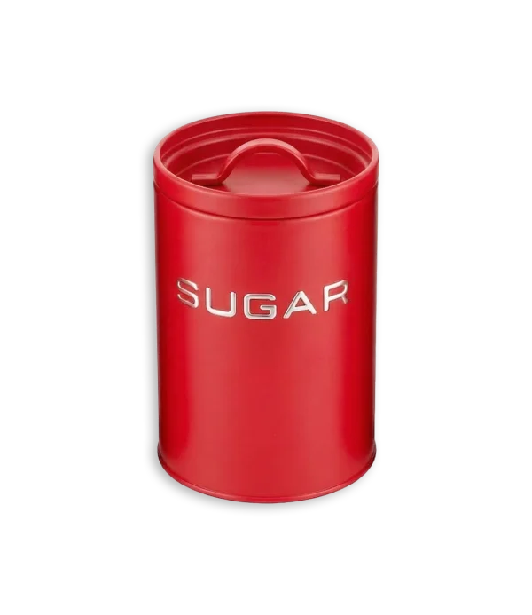 Lata roja azúcar