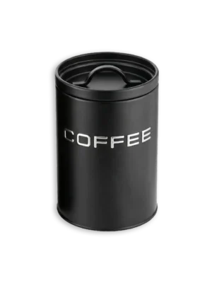 Lata negra café