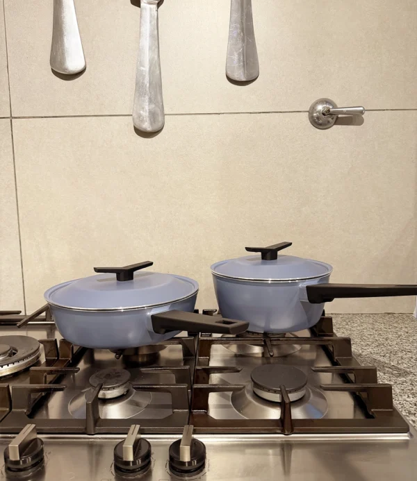 Olla Tramontina Spezia Induction 20cm Azul c/Tapa (2.4 L)