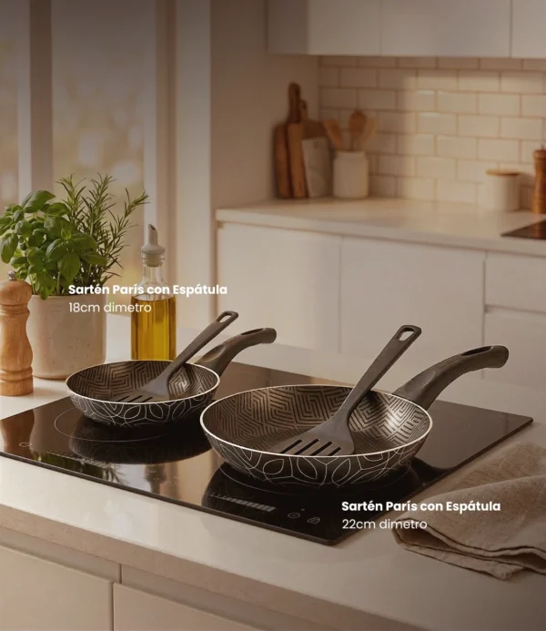 Sartén París con Espátula 22 cm Tramontina