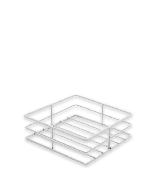 Servilletero Canasta Blanco haus up