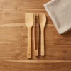 Utensillos de cocina bambú