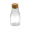 Botella con tapa de corcho chica