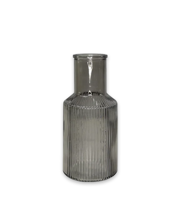 Botella de agua/florero negro Mister Kook