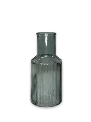 Botella de agua/florero verde Mister Kook