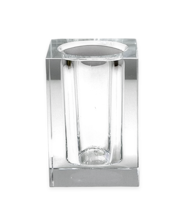 Candelabro transparente chico