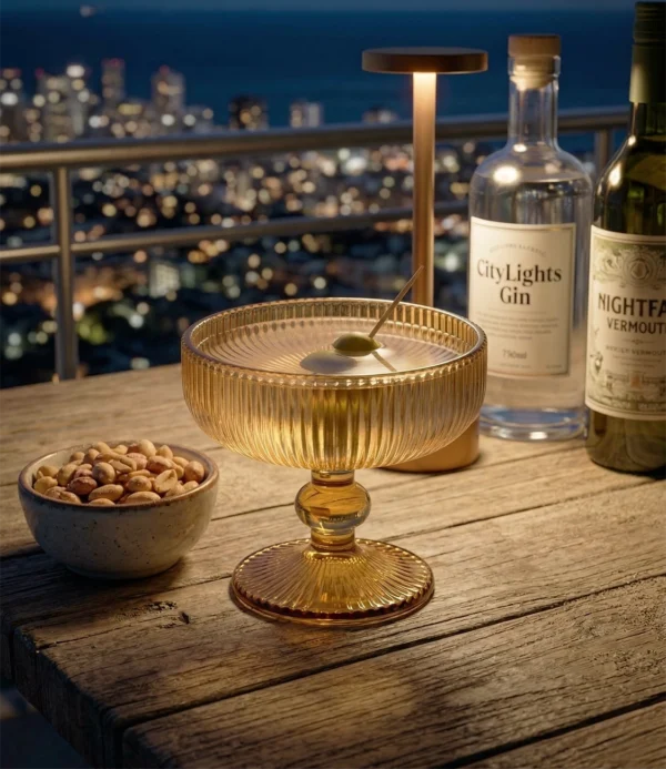 Copón Ámbar Decormesa