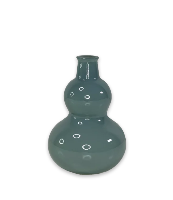 Florero silueta aqua Mister Kook