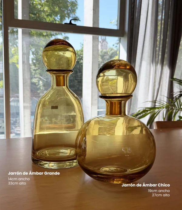Jarrón de ámbar chico