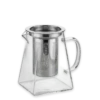 Tetera vidrio piramidal con filtro chapin 750 ml