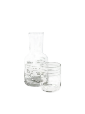 Set botella y vaso Cold Mister Kook