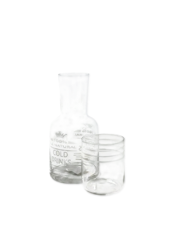 Set botella y vaso Cold Mister Kook