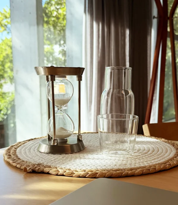 Set botella y vaso simple Mister Kook