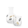 Set botella y vaso hojas chico Mister Kook