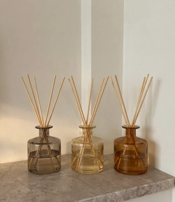 Difusor/florero chico liso amarillo Mister Kook