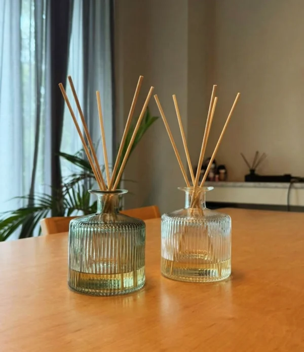 Difusor/florero líneas blanco Mister Kook