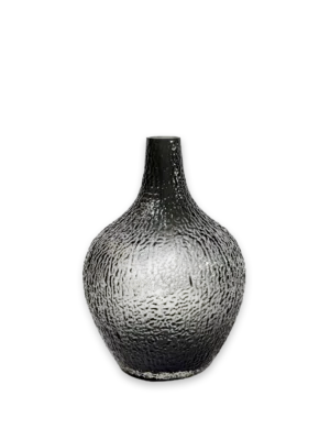 Jarrón negro agua chico