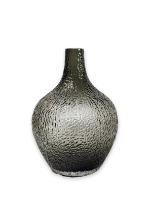 Jarrón negro agua grande