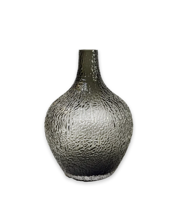 Jarrón negro agua grande