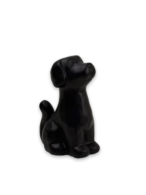 Perrito decorativo negro