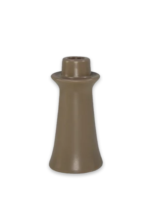 Porta vela visón marrón Mister Kook