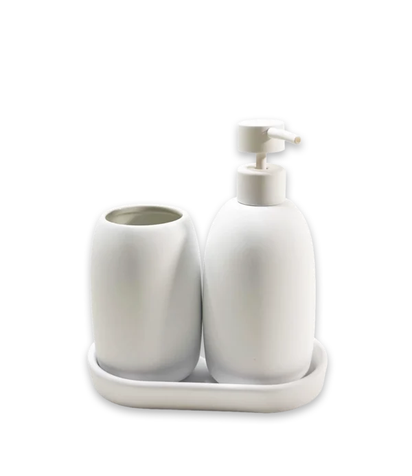 Set de baño amsterdam haus up blanco