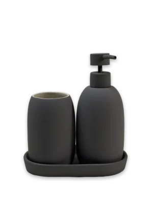 Set de baño amsterdam haus up gris