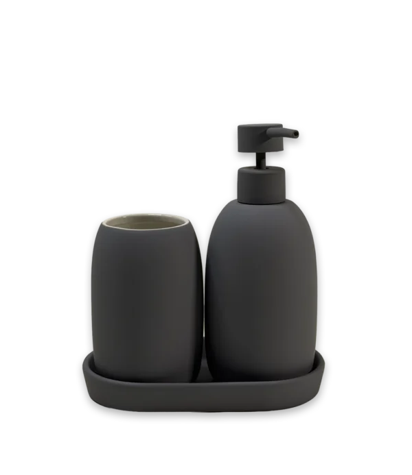 Set de baño amsterdam haus up gris