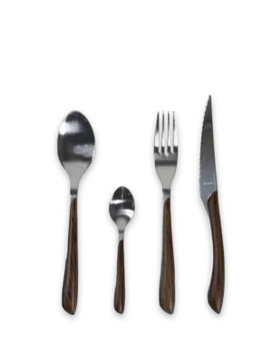 Set Cubiertos Amefa Madera