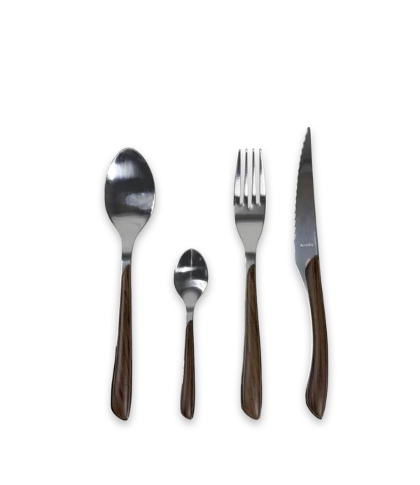 Set Cubiertos Amefa Madera