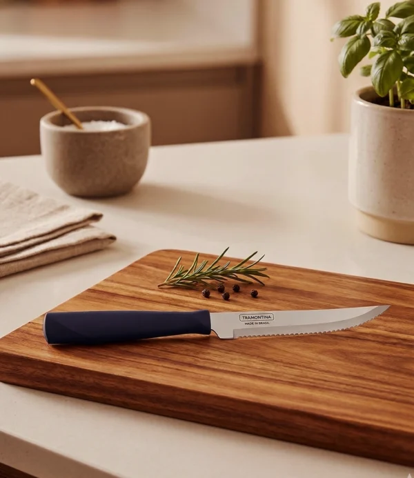 Set X3 Cuchillo Mesa New Kolor Tramontina