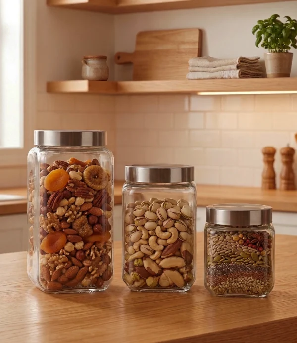 Frasco Tapa Acero Grande