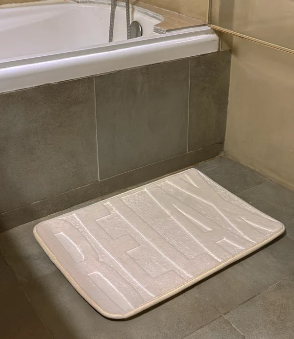 Tapete para baño nude relax