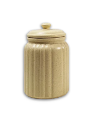 Tarro onda arena ceramica grande