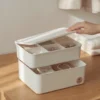 Caja organizadora Nova con tapa y divisiones Plásticos Cerri