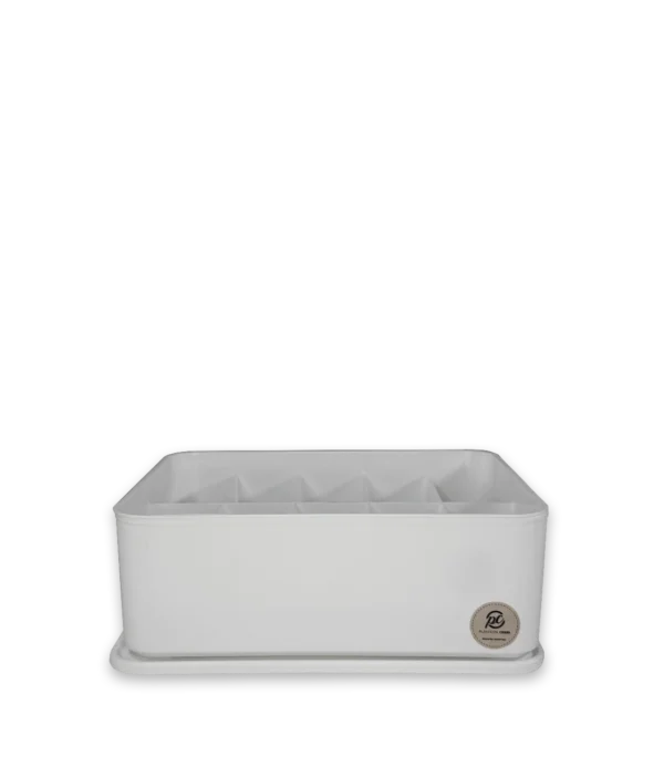 Caja organizadora Nova con tapa y divisiones Plásticos Cerri