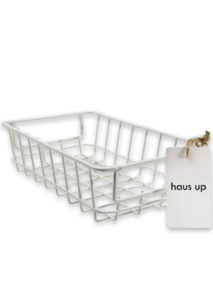 Canasto Emma Blanco haus up