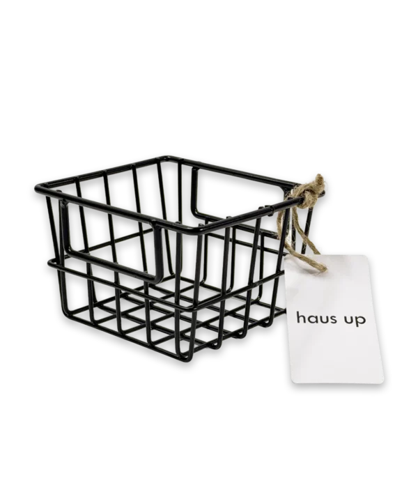 Canasto Mini Negro haus up