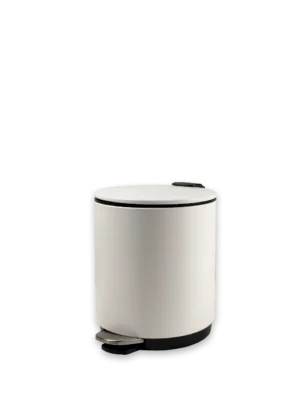 Tacho Round Slim 5L blanco haus up