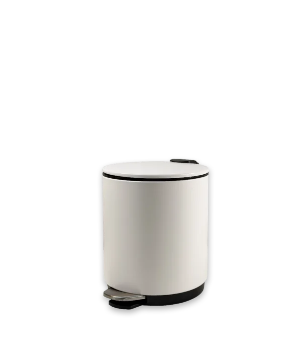 Tacho Round Slim 5L blanco haus up