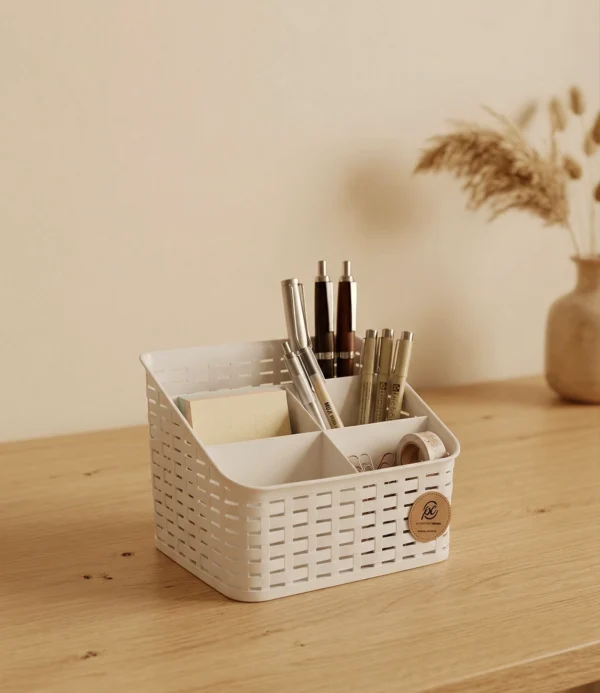 Organizador de escritorio con 5 divisiones Plásticos Cerri