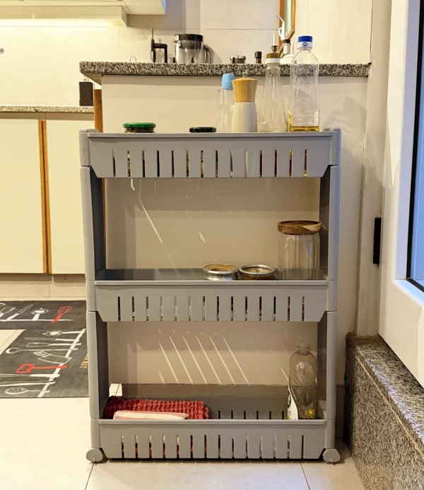 Organizador con ruedas 3 niveles Plásticos Cerri