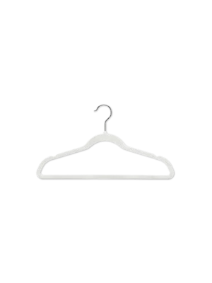 Percha household hanger fashion design blanco 5 unidades