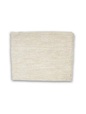 Alfombra algodón rústico beige