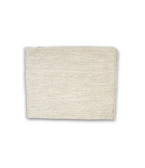 Alfombra algodón rústico beige