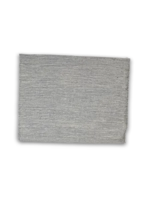 Alfombra algodón rústico gris